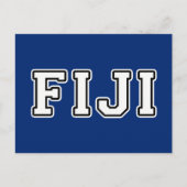 Fidschi Postkarte (Vorderseite)