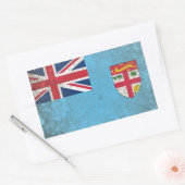 Fidschi Rechteckiger Aufkleber (Umschlag)