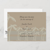 Fidschi Save the Date, Postkarte (Vorne/Hinten)