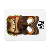 Fidschi-Schnitzmaske Magnet (Horizontal)