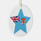 Fidschi-Stern Keramik Ornament (Rechts)