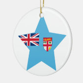 Fidschi-Stern Keramik Ornament (Links)