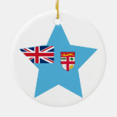 Fidschi-Stern Keramik Ornament (Hinten)