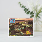 Fidschi - Suva bei Nacht - Postkarte (Stehend Vorderseite)