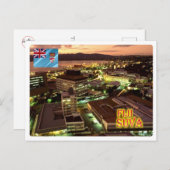 Fidschi - Suva bei Nacht - Postkarte (Vorne/Hinten)