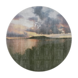 Fidschi Tropisches Insel Flexibles Foto Magnet Schneidebrett