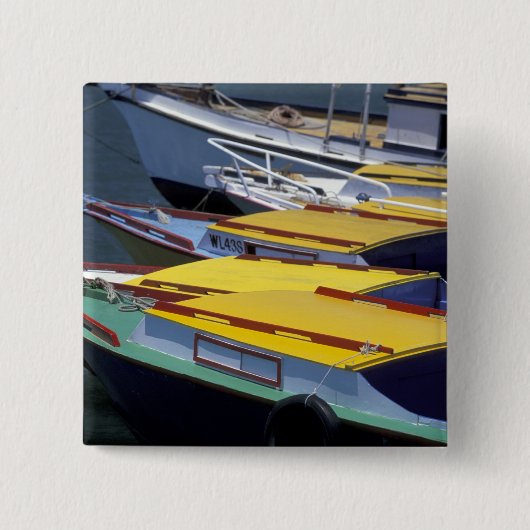 Fidschi, Viti Levu, Lautoka, kleine Schiffe im Haf Button (Vorderseite)