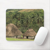 Fidschi, Viti Levu, Navala, traditionelle Häuser d Mousepad (Mit Mouse)