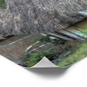 Fidschi, Viti, traditionelle Hütten. Poster (Ecke)