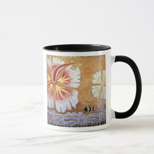 Fidschi, Wandbild. Tasse (Rechts)