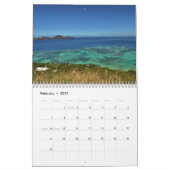 Fidschi - Wandkalender eines Tauchers des (Feb 2027)