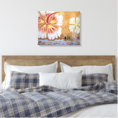 Fidschi, Wandkunst. Leinwanddruck (Insitu (Schlafzimmer))