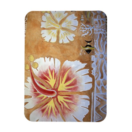 Fidschi, Wandkunst. Magnet (Vertikal)