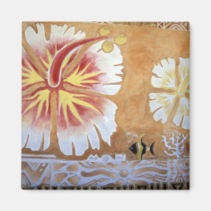 Fidschi, Wandkunst. Magnet