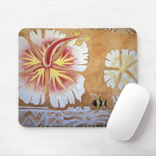 Fidschi, Wandkunst. Mousepad (Mit Mouse)