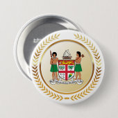 Fidschi-Wappen Button (Vorne & Hinten)