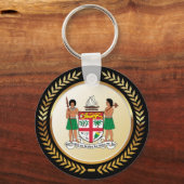 Fidschi-Wappen Schlüsselanhänger (Vorderseite)