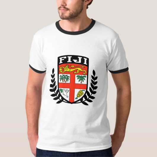 Fidschi-Wappen T-Shirt (Vorderseite)