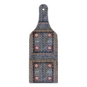 FidschiTapa Barkcloth Druck-Schneidebrett Schneidebrett (Vorderseite)