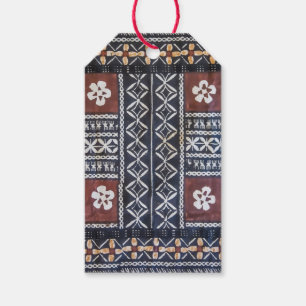 Fidschitapa-Stoff-Druck-Geschenk-Umbau Geschenkanhänger