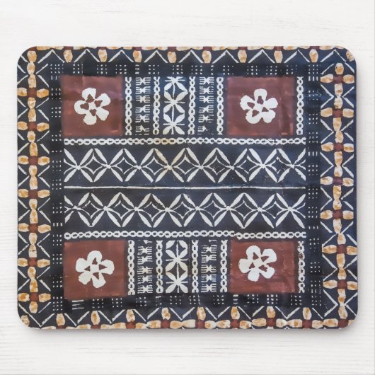 Fidschitapa-Stoff-Druck-Mausunterlage Mousepad (Vorne)