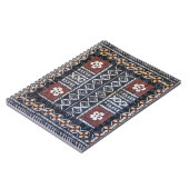 Fidschitapa-Stoff-Druck-Notizbuch Notizblock (Linke Seite)