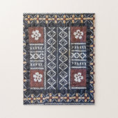 Fidschitapa-Stoff-Druck-Puzzlespiel Puzzle (Vertikal)