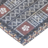 Fidschitapa-Stoff-Druck-Tischdecke Tischdecke (Schrägansicht)
