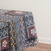 Fidschitapa-Stoff-Druck-Tischdecke Tischdecke (Beispiel)