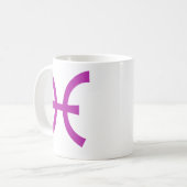 Fieber in Lila Kaffeetasse (Vorderseite Links)