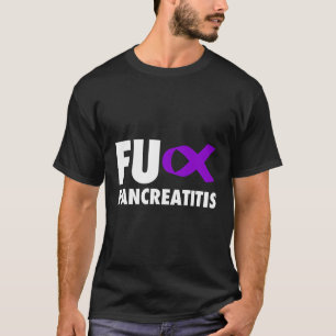 Fieber Pankreatitis Lila Ribbon Pankreatitis T-Shirt