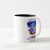 Fieber-Tasse Zweifarbige Tasse (VorderseiteRechts)