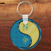 Fieber und Metallaffe Schlüsselanhänger (Vorderseite)