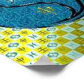 Fieber und Wasseraffe Poster (Ecke)