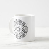 Fieber, Zodiaka-Zeichen Kaffeetasse (Vorderseite Links)