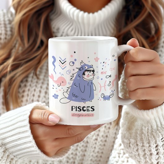 Fieber Zodiakische Tasse, Niedliche Fieberkrankhei Kaffeetasse