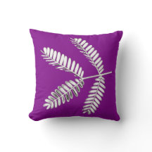 Fieberbaum-Blätter Zweigpolster-Kissen