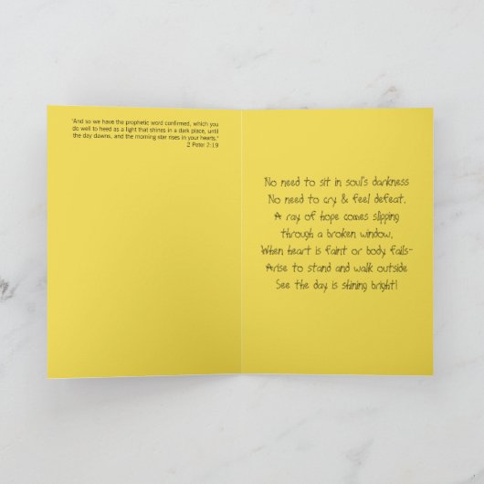 Fieberfühmung Karte (Innenseite)