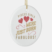 Fieberkrämpfe für Frauen Keramik Ornament (Rechts)