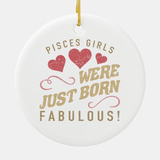 Fieberkrämpfe für Frauen Keramik Ornament (Hinten)