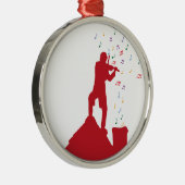 Fiedler Ornament Aus Metall (Rechts)