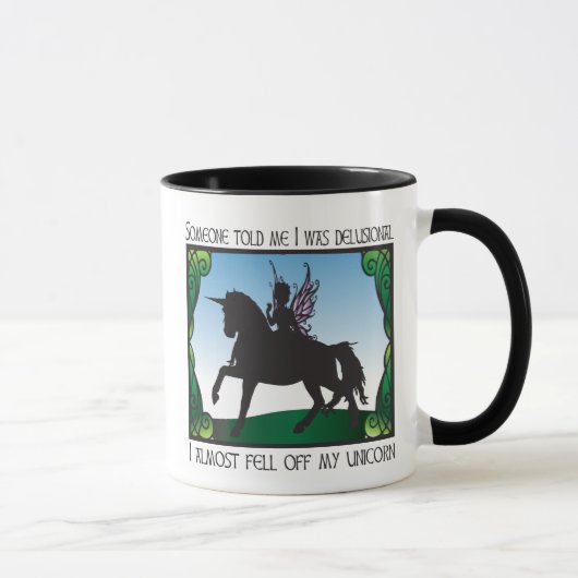 Fiel fast weg von meinem Einhorn Tasse (Rechts)