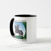 Fiel fast weg von meinem Einhorn Tasse (Vorderseite Links)