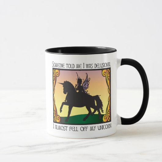 Fiel fast weg von meinem Einhorn Tasse (Rechts)