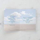 "Field and Sky Birthday Scripture Days" Karte (Innenseite)