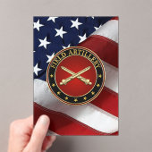Field Artillery Branch Insignia Special Edition Acryleinladungen (Insitu (Handheld))
