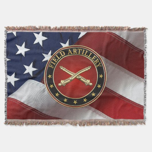 Field Artillery Branch Insignia Special Edition Decke (Vorderseite)