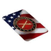 Field Artillery Branch Insignia Special Edition Magnet (Rechte Seite)