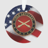 Field Artillery Branch Insignia Special Edition Ornament (Vorderseite)