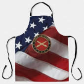 Field Artillery Branch Insignia Special Edition Schürze (Vorderseite)